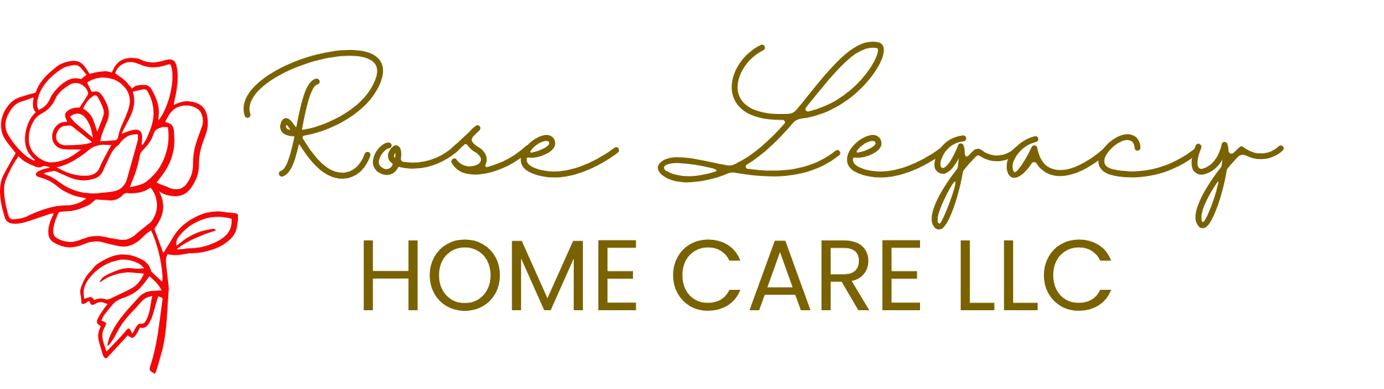 Rose Legacy Home Care Logo